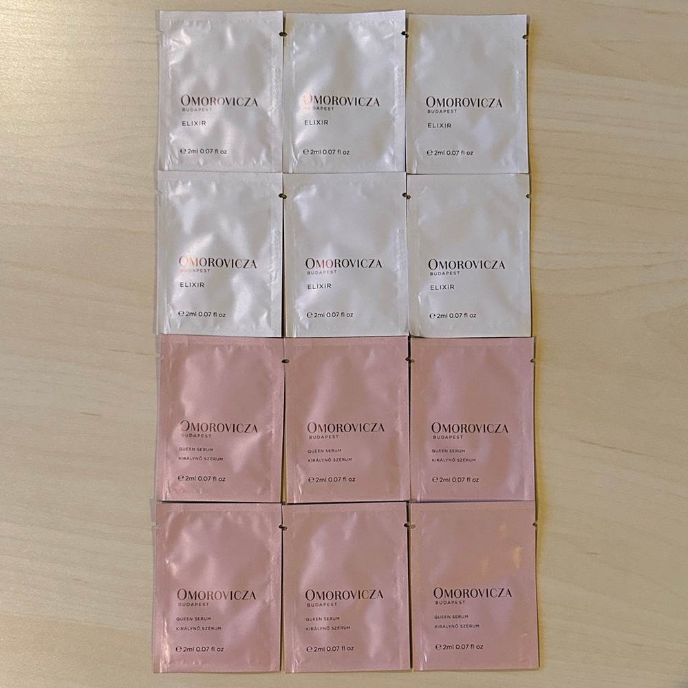 🆕 Omorovicza Budapest Elixir and Queen Serum Packets